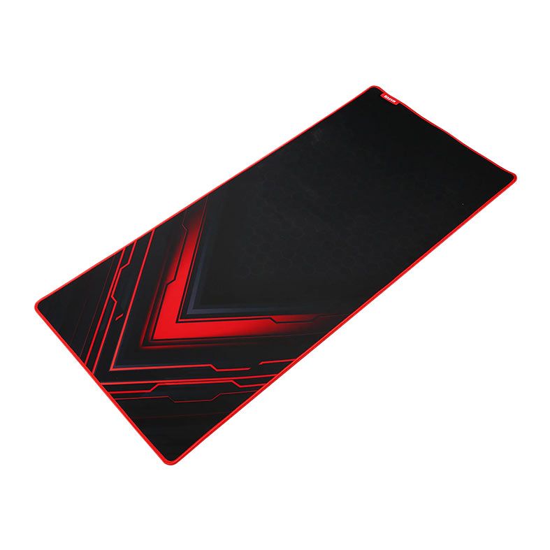 Mousepad Marvo Blaze, 900x400x3mm, Preto e Vermelho, G48