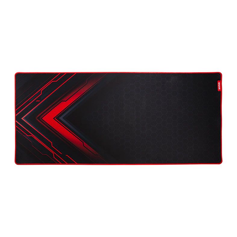 Mousepad Marvo Blaze, 900x400x3mm, Preto e Vermelho, G48