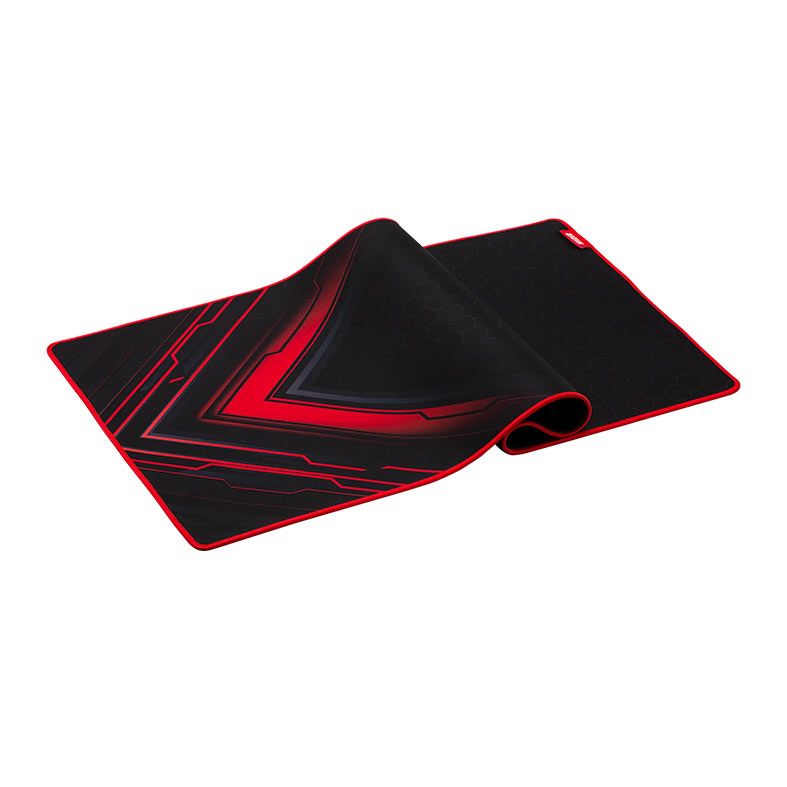 Mousepad Marvo Blaze, 900x400x3mm, Preto e Vermelho, G48