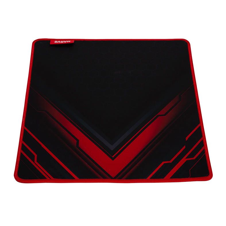 Mousepad Marvo Blaze, 450x400x3mm, Preto e Vermelho, G49