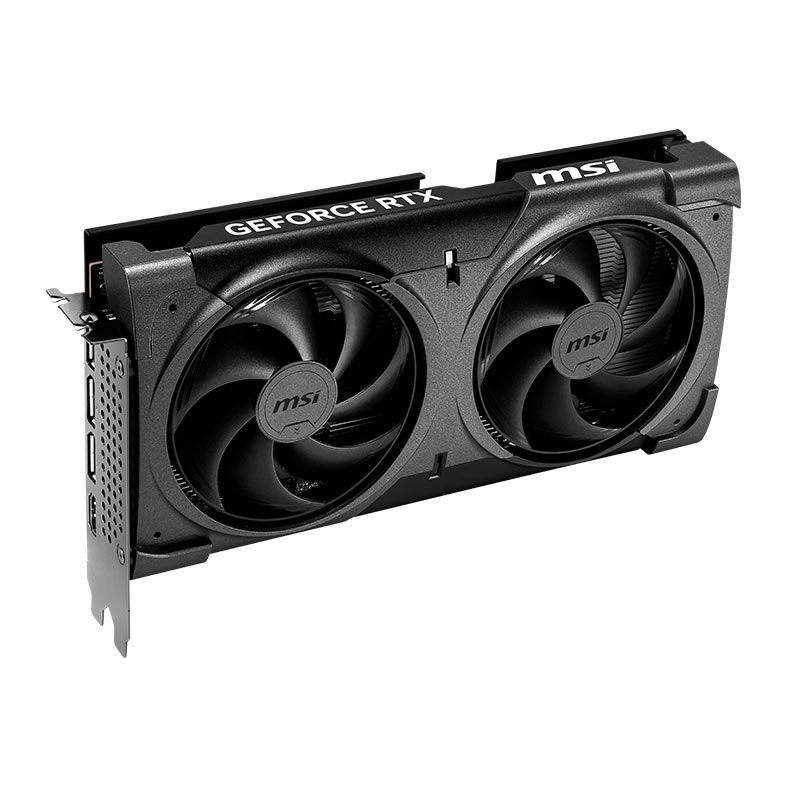 Placa de Video MSI GeForce RTX 5060 Ti Ventus 2X Black Plus OC, 16GB, GDDR7, 128-bit, G506T-16V2CBP