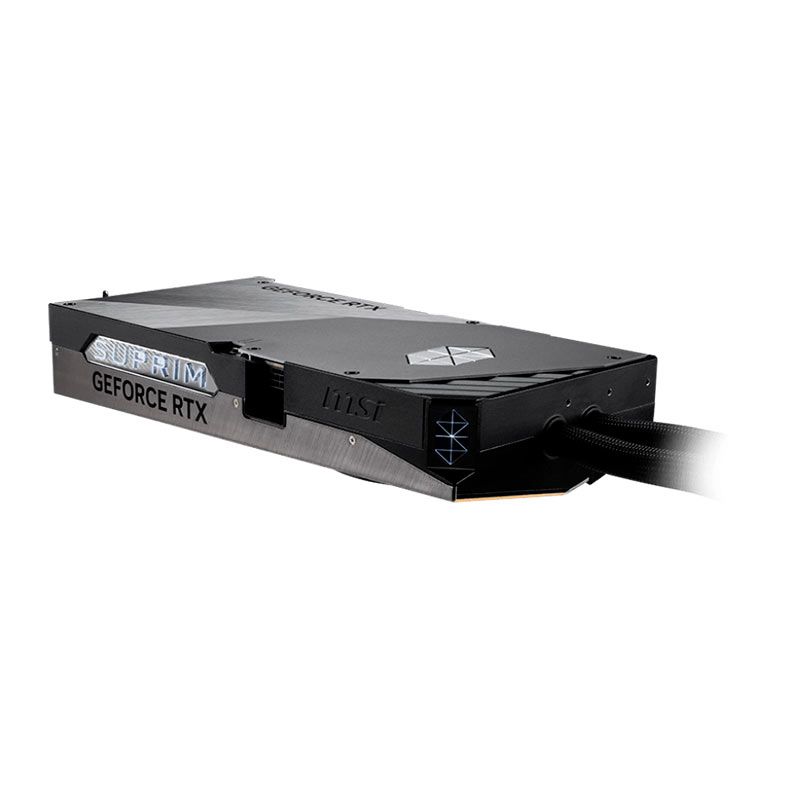 Placa de Video MSI GeForce RTX 5080 Suprim Liquid SOC, 16GB, GDDR7, 256-bit, G5080-16SLS