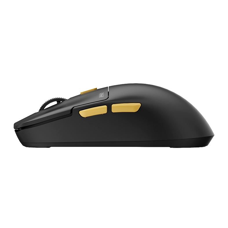 Mouse Gamer Marvo Niro 50 Pro, 26000DPI, 6 Botoes, Tri-mode, Preto e Amarelo, G912W-BK-PRO