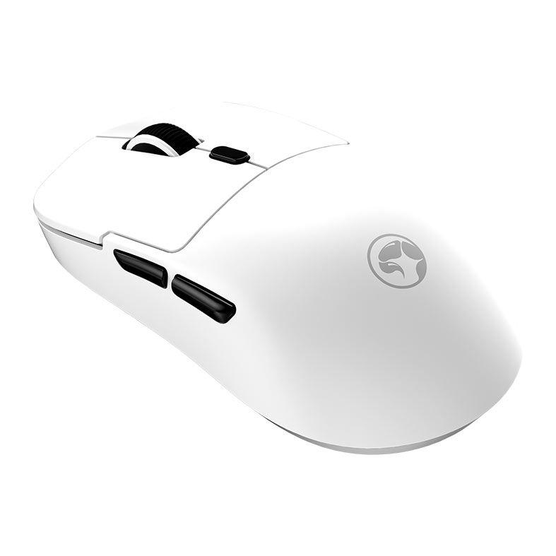 OPENBOX Mouse Gamer Marvo Niro 50, 12000DPI, 6 Botoes, Tri-Mode, Branco, G912W-WT