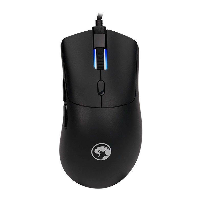 Mouse Gamer Marvo Niro 40, RGB, 12000DPI, 6 Botoes, Preto, G950-BK