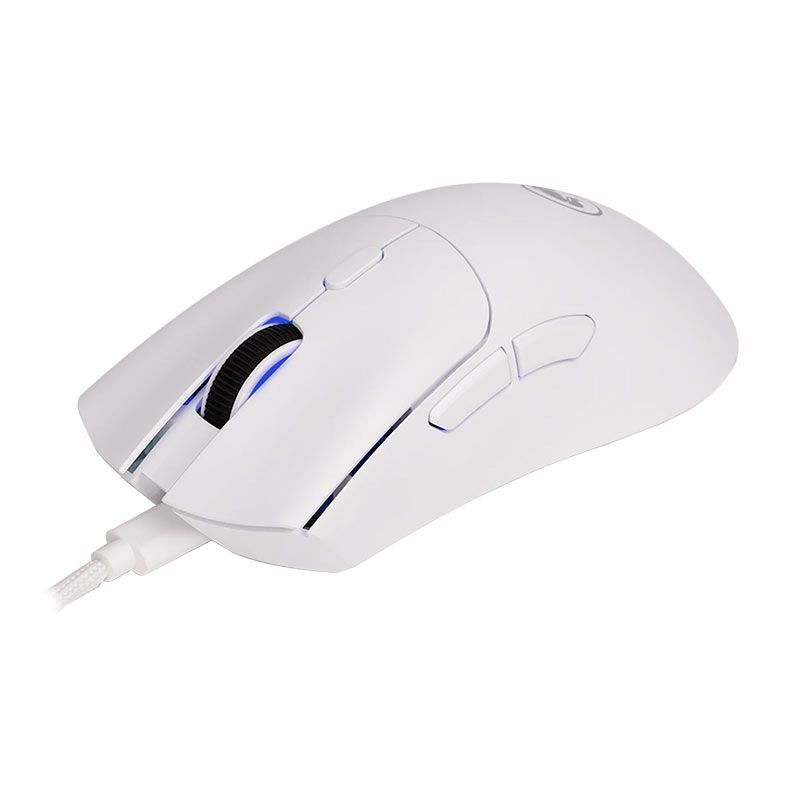 Mouse Gamer Marvo Niro 40, RGB, 12000DPI, 6 Botoes, Branco, G950-WH