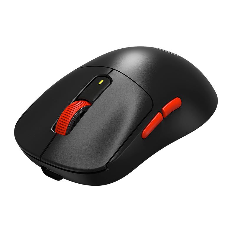 Mouse Gamer Marvo Niro 60, 12000DPI, 6 Botoes, Tri-Mode, Preto e Vermelho, G964W-BK