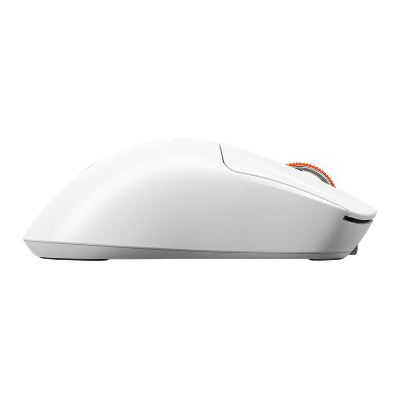 Mouse Gamer Marvo Niro 60, 12000DPI, 6 Botoes, Tri-Mode, Branco e Vermelho, G964W-WH