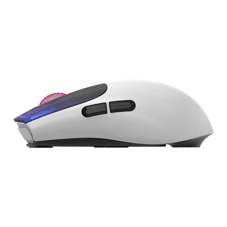 Mouse Gamer Marvo Monka G966W, RGB, USB, 10000DPI, 6 Botoes, Branco, G966W