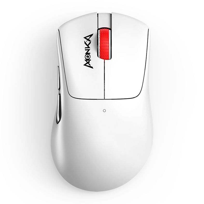 Mouse Gamer Marvo Monka G982W, Wireless, 12000DPI, 5 Botoes, Branco, G982W