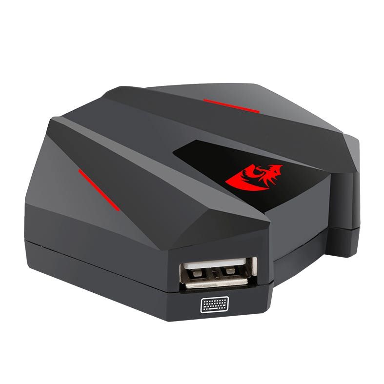 Adaptador Redragon Vulcan Teclado e Mouse para PS4/XONE/Switch, GA-250
