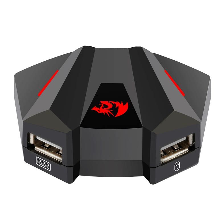 Adaptador Redragon Vulcan Teclado e Mouse para PS4/XONE/Switch, GA-250