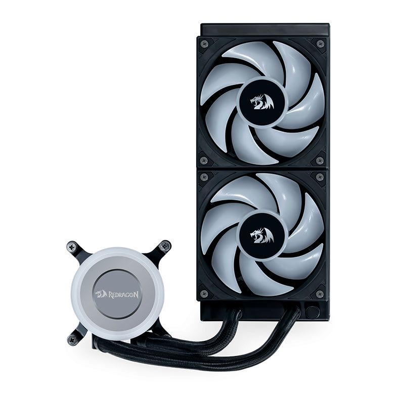 Water Cooler Redragon X Lian Li Galahad II Lite, RGB, 240mm, Preto, GA2L24RB-RD-BLACK