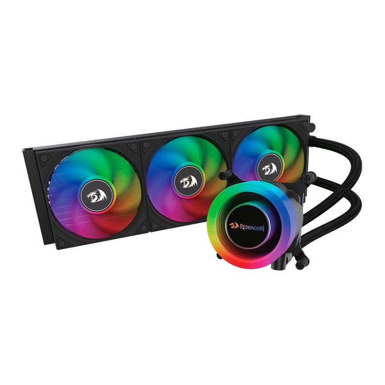 Water Cooler Redragon X Lian Li Galahad II Lite, RGB, 360mm, Preto, GA2L36RB-RD
