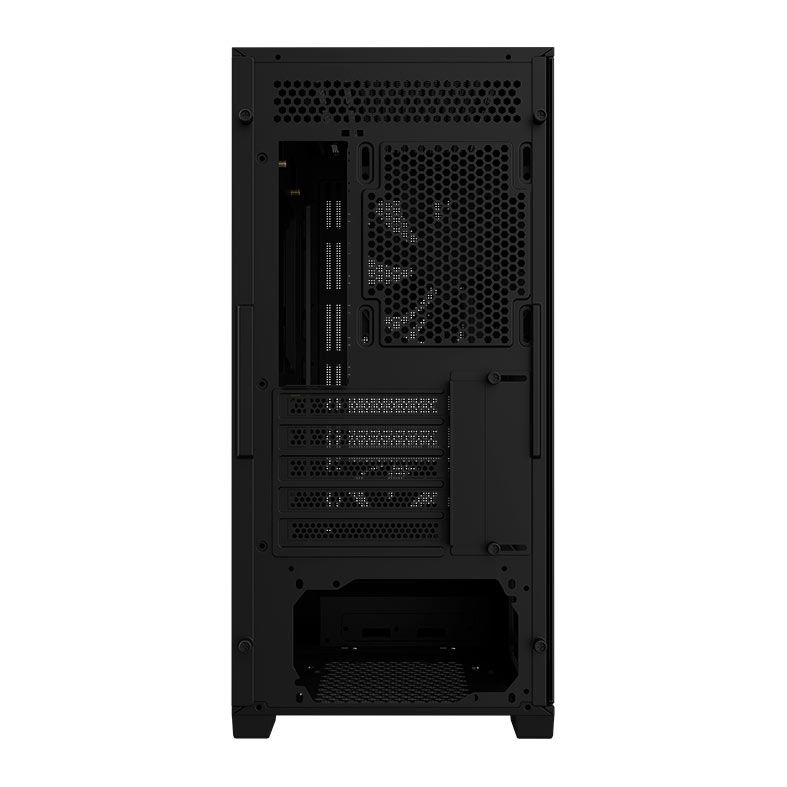 Gabinete Gamer Gigabyte C102 Glass, Mid-Tower, Lateral de Vidro, Com 2 Fans, Preto, GB-C102G