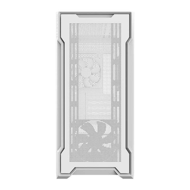 Gabinete Gamer Gigabyte C102 Glass Ice, Mid-Tower, Lateral de Vidro, Com 2 Fans, Branco, GB-C102GI