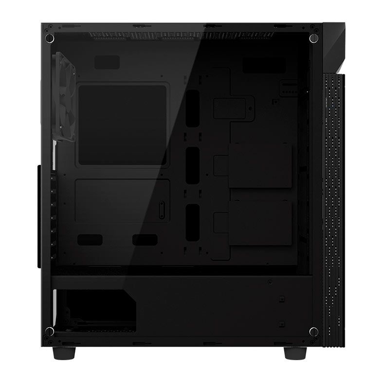 Gabinete Gamer Gigabyte C200, RGB, Mid-Tower, Lateral de Vidro, Preto, GB-C200G