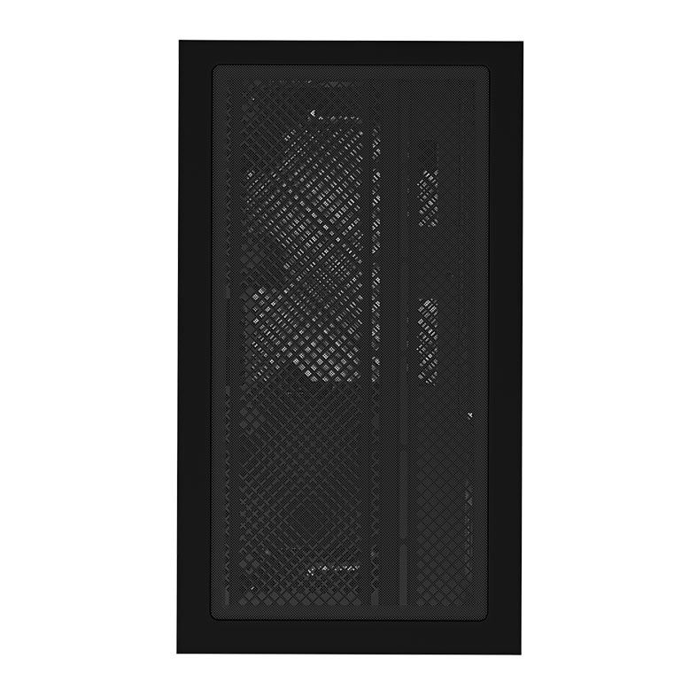 Gabinete Gamer Gigabyte C201 Panoramic, ARGB, Mid-Tower, Lateral de Vidro, Com 3 Fans, Preto, GB-C201P