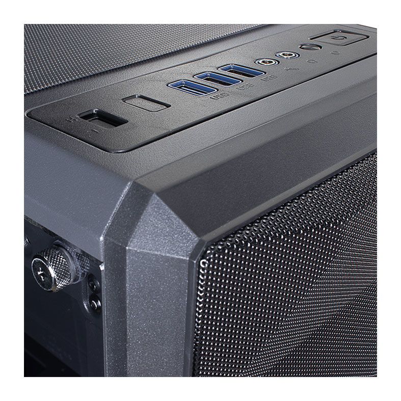 Gabinete Gamer Redragon Grindor Lateral Vidro Temp Preto, GC-510
