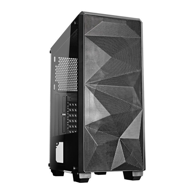 Gabinete Gamer Redragon Grindor Lateral Vidro Temp Preto, GC-510
