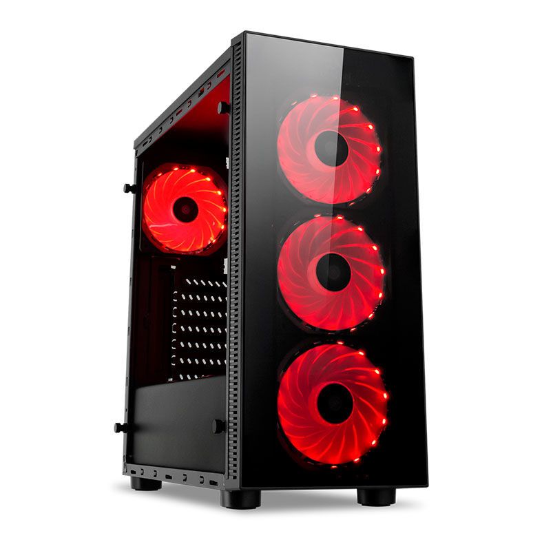 Gabinete Gamer Redragon Sideswipe Preto RGB, GC-601