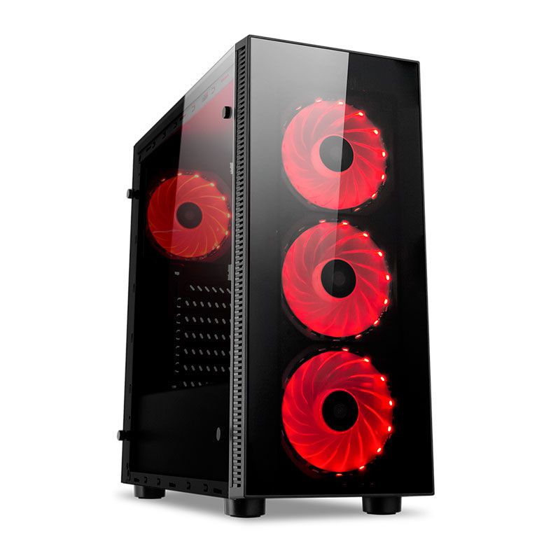 Gabinete Gamer Redragon Sideswipe Preto RGB, GC-601