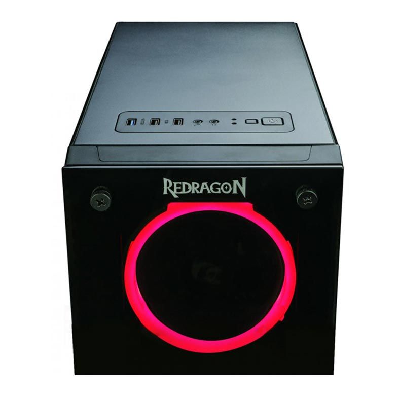 Gabinete Gamer Redragon Trailbreaker Preto, GC-603