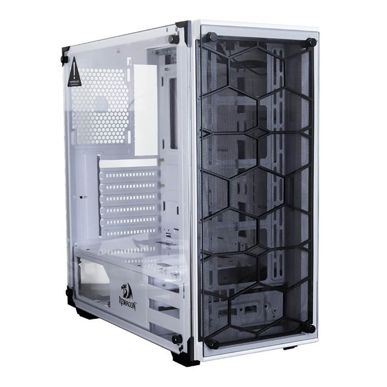 Gabinete Gamer Redragon Wheeljack Branco, GC-606WH