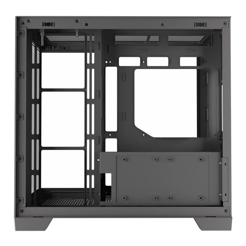 Gabinete Gamer Redragon Scalpel, ARGB, Mid Tower, Lateral de Vidro, Preto, GC-628
