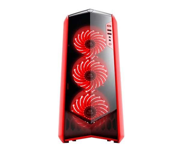 Gabinete Gamer Redragon Jetfire Preto RGB, GC-701