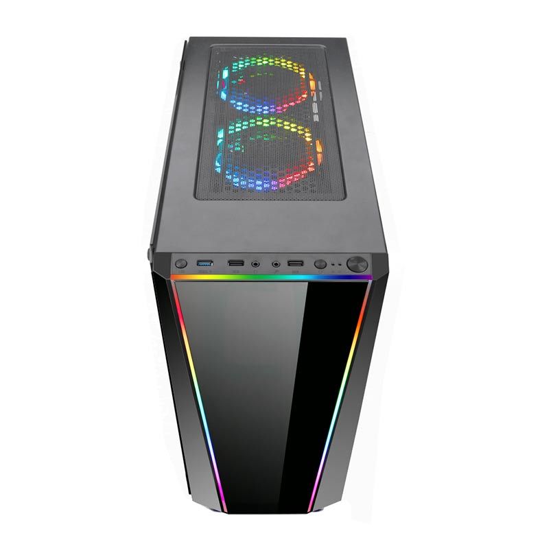 Gabinete Gamer Redragon Tailgate Preto RGB, GC-702