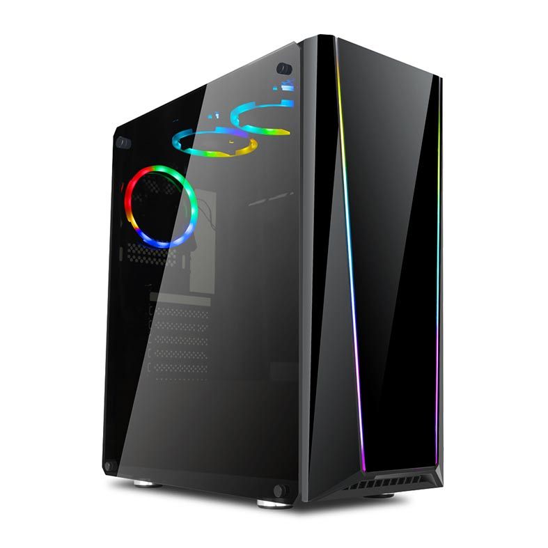 Gabinete Gamer Redragon Tailgate Preto RGB, GC-702