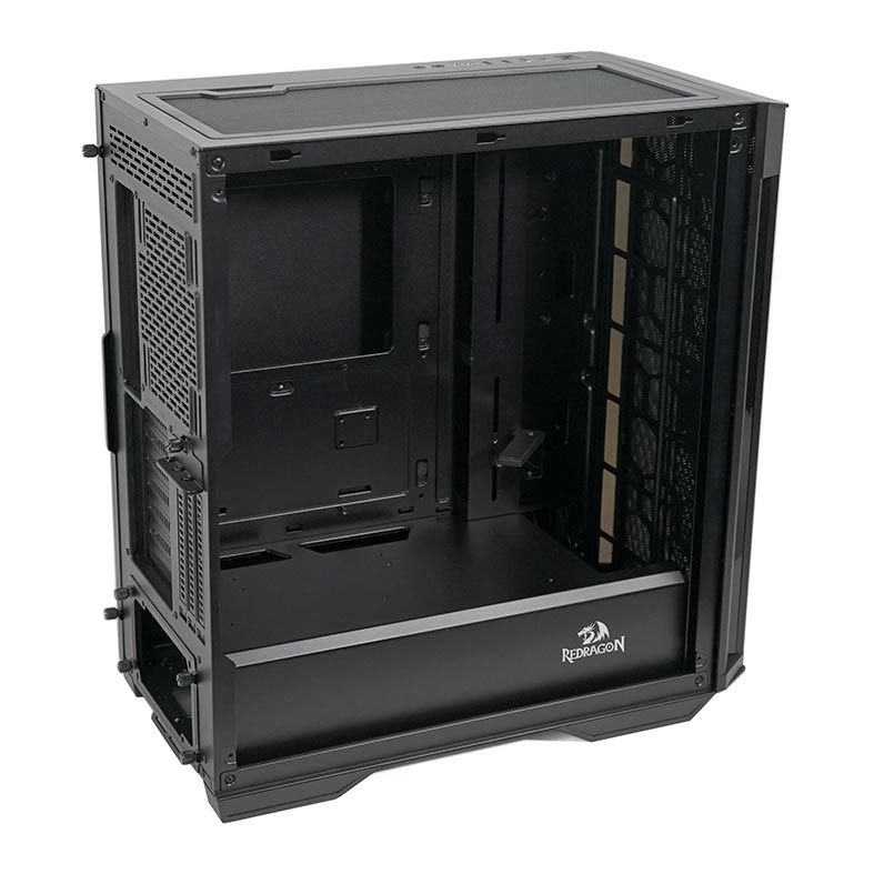 Gabinete Gamer Redragon Infernal Dragon Strafe Vidro Temp, GC-706IF