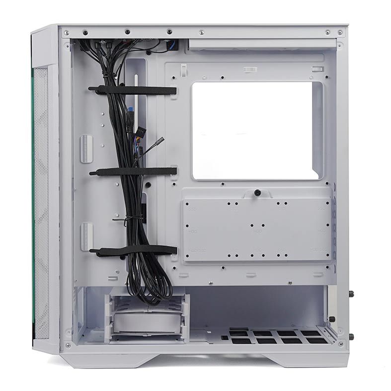 Gabinete Gamer Redragon Demolisher Vidro Temp White, GC-706W