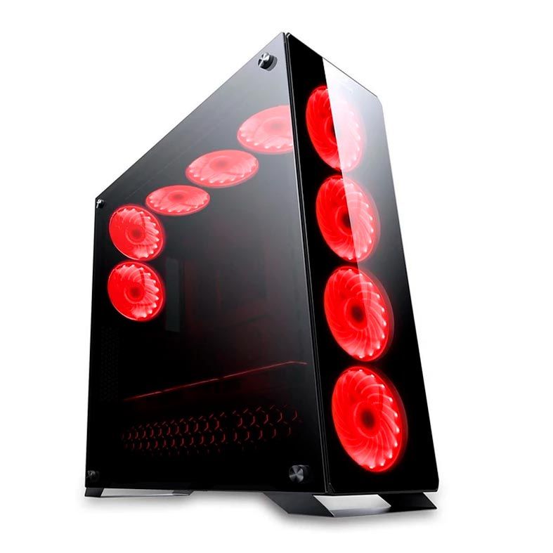 Gabinete Gamer Redragon Ironhide Preto RGB, GC-801