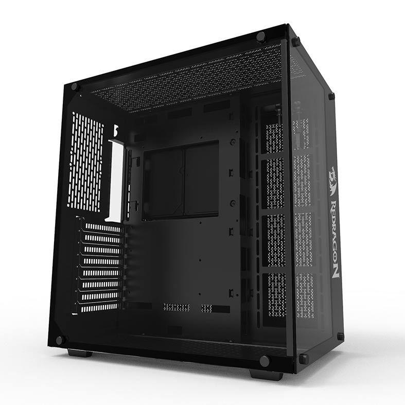 Gabinete Gamer Redragon Wideload Preto, GC-802-1
