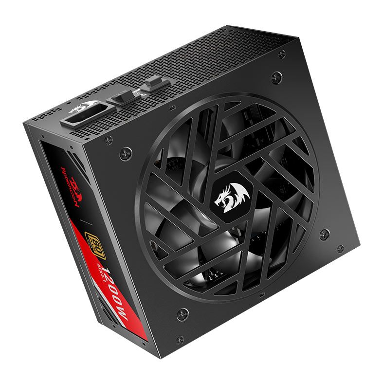 Fonte Redragon Master RGMS-1200W, 1200W, ATX 3.1, PCIe 5.1, Full-Modular, 80 Plus Gold, Preto, GC-MS05