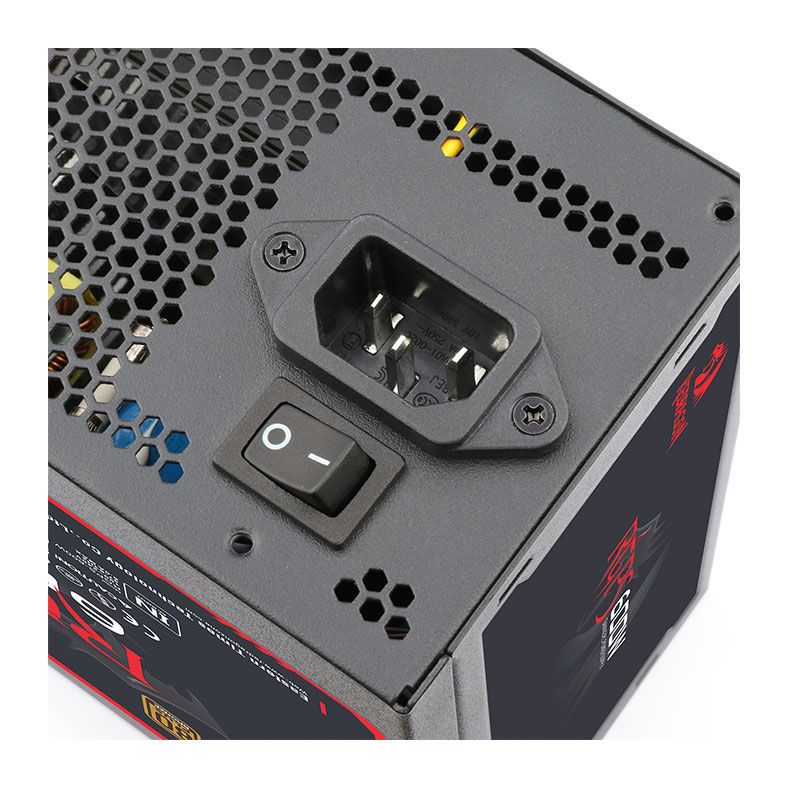 Fonte Redragon RGPS 600W Full Modular Bronze 80 Plus, GC-PS003
