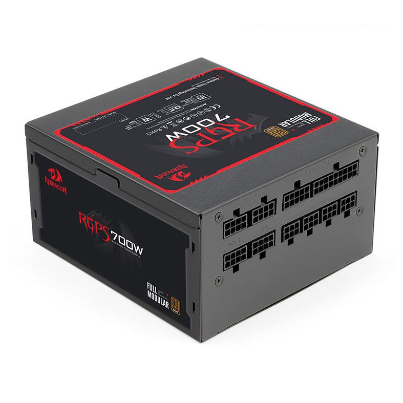 Fonte Redragon RGPS 700W Full Modular Bronze 80 Plus, GC-PS005
