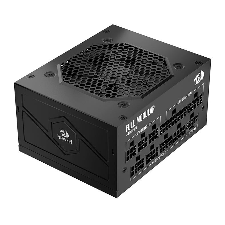 Fonte Redragon RGPS-850W, 850W, Full-Modular, 80 Plus Gold, Preto, GC-PS016