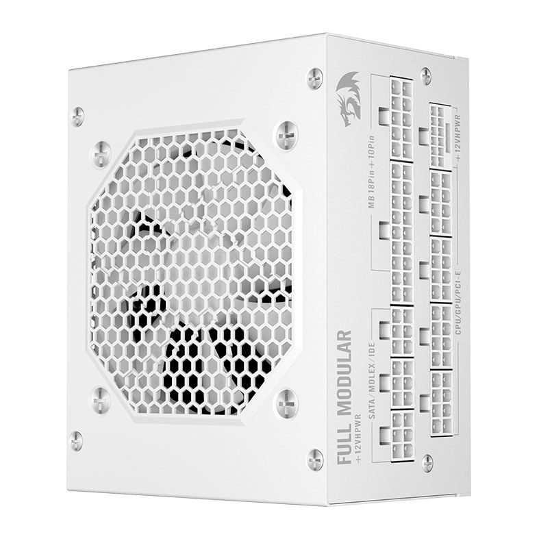 Fonte Redragon SFX RGPS-850W, 850W, Full-Modular, 80 Plus Gold, Branco, GC-PS016W