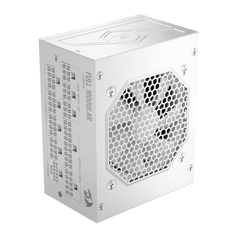 Fonte Redragon SFX RGPS-850W, 850W, Full-Modular, 80 Plus Gold, Branco, GC-PS016W