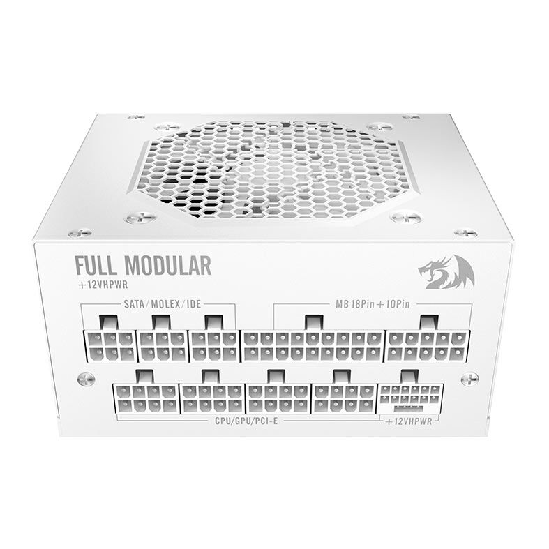 Fonte Redragon SFX RGPS-850W, 850W, Full-Modular, 80 Plus Gold, Branco, GC-PS016W