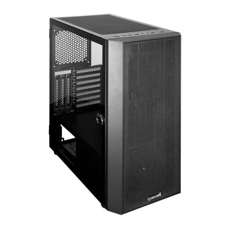 Gabinete Gamer Redragon Skyfire Vidro Temp Preto, GC-XA211