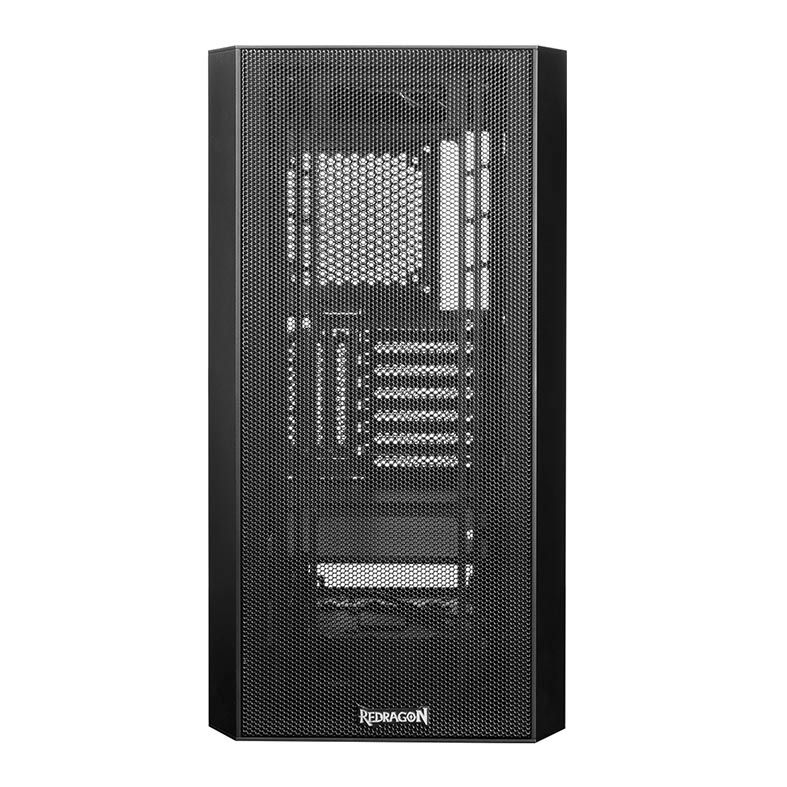 Gabinete Gamer Redragon Skyfire Vidro Temp Preto, GC-XA211
