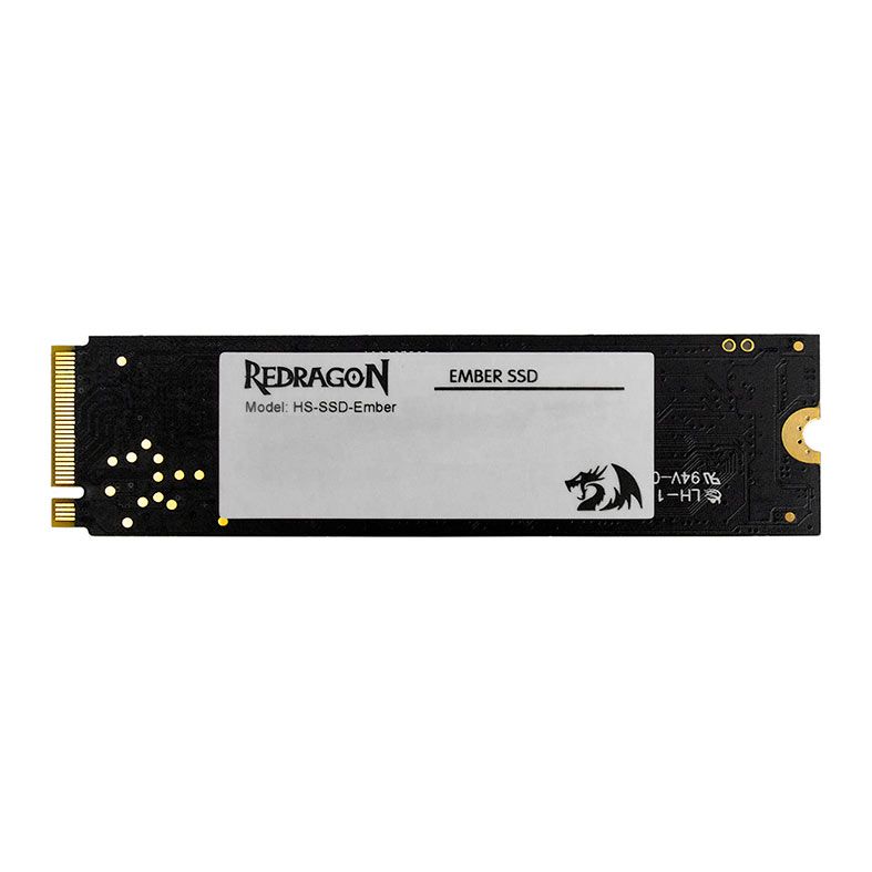 SSD Redragon Ember, 512GB, M.2 2280, PCIe NVMe, Leitura 2100 MB/s, Gravacao 1800 Mb/s, GD-403