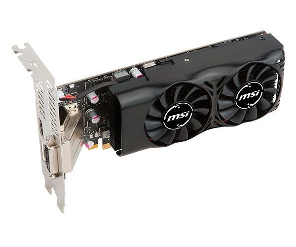 Placa de Vídeo MSI GeForce GTX 1050 Ti 4GT Low Profile GDDR5 128