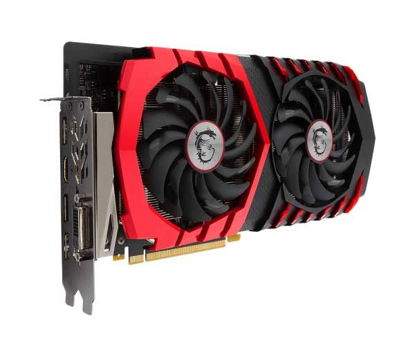 Placa de Video MSI GeForce GTX 1060 Gaming X 3G
