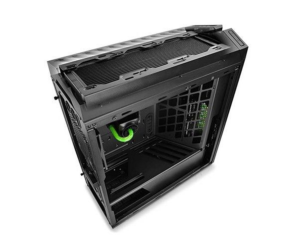 Gabinete DeepCool Genome Black/Green, GENOME BK-GN II