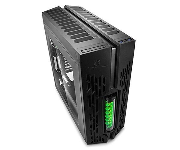 Gabinete DeepCool Genome Black/Green, GENOME BK-GN II